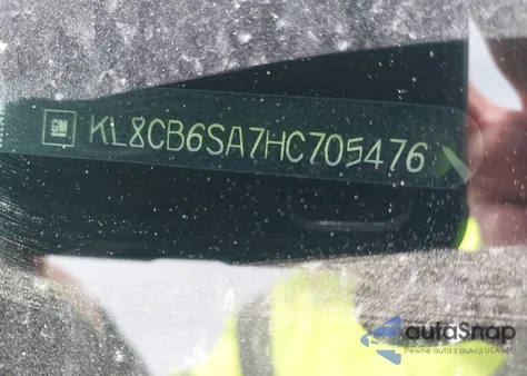 2017 Chevrolet Spark Ls Cvt z USA, uszkodzony, nr VIN KL8CB6SA7HC705476